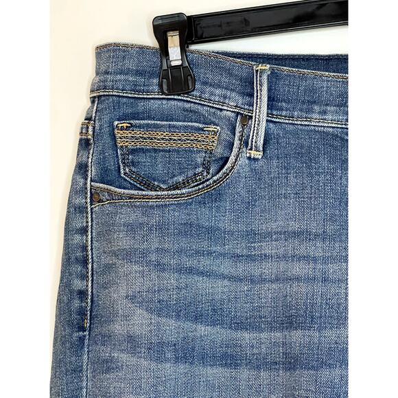 Levi's Womens 10 Denim 515‎ Cuffed Capris EUC - Picture 3 of 9